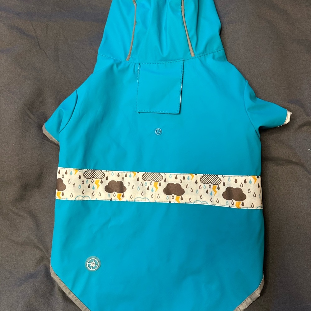 Pet rain jacked with hood - Picture 2 of 13